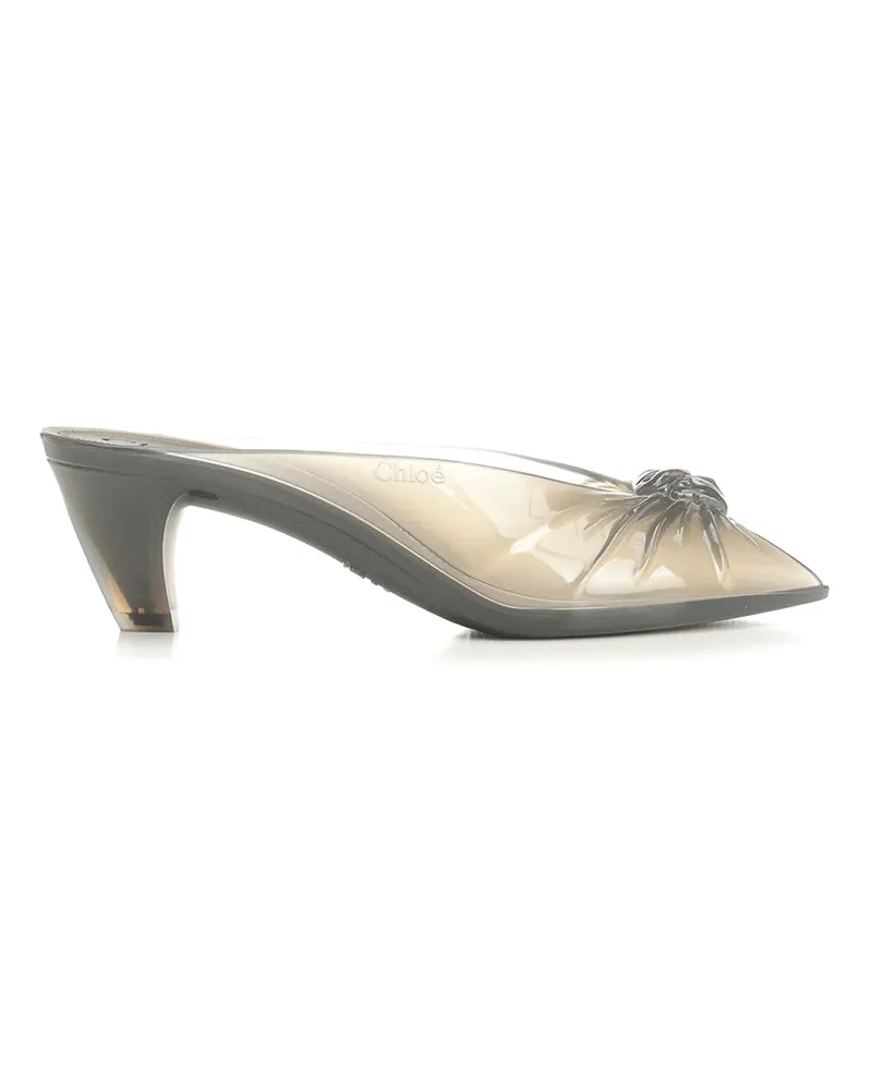 Chloé Mules - Grau Grau