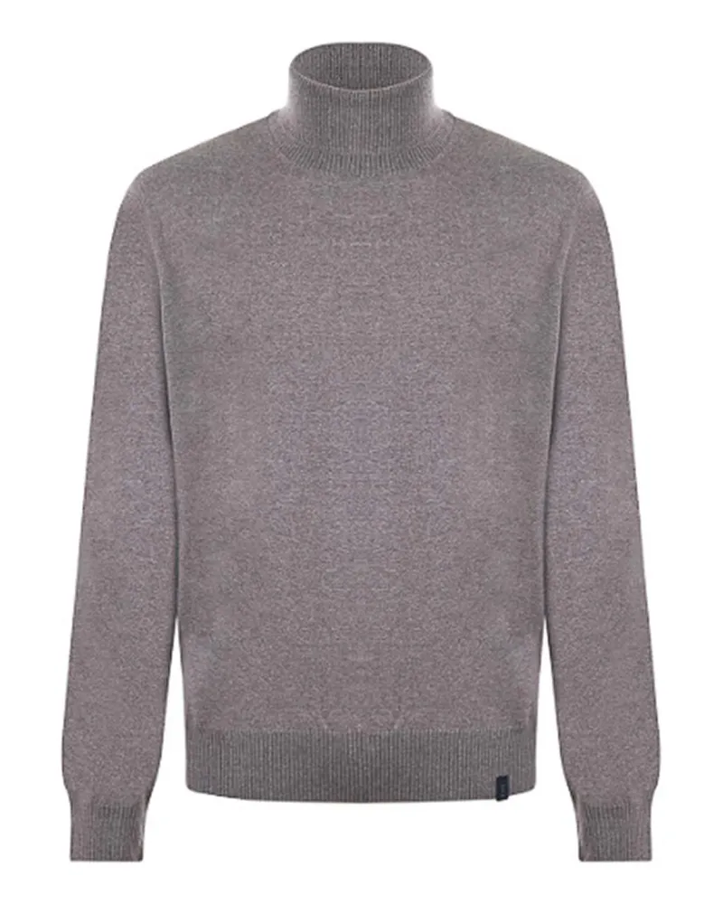 Fay U-Boot-Pullover - Schwarz Schwarz