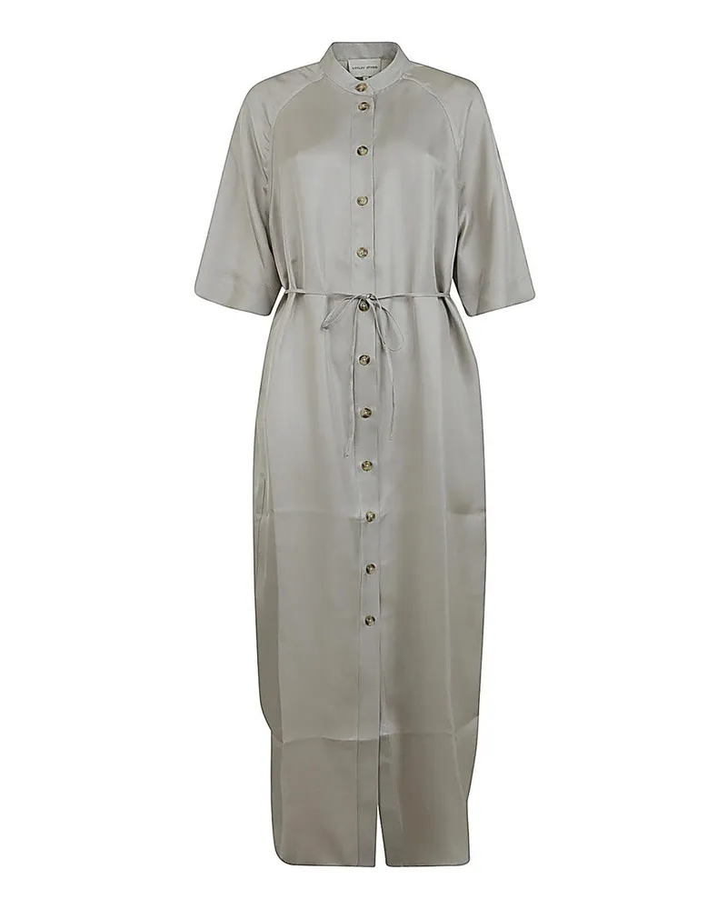 Loulou Studio Abendkleid - Grau Grau