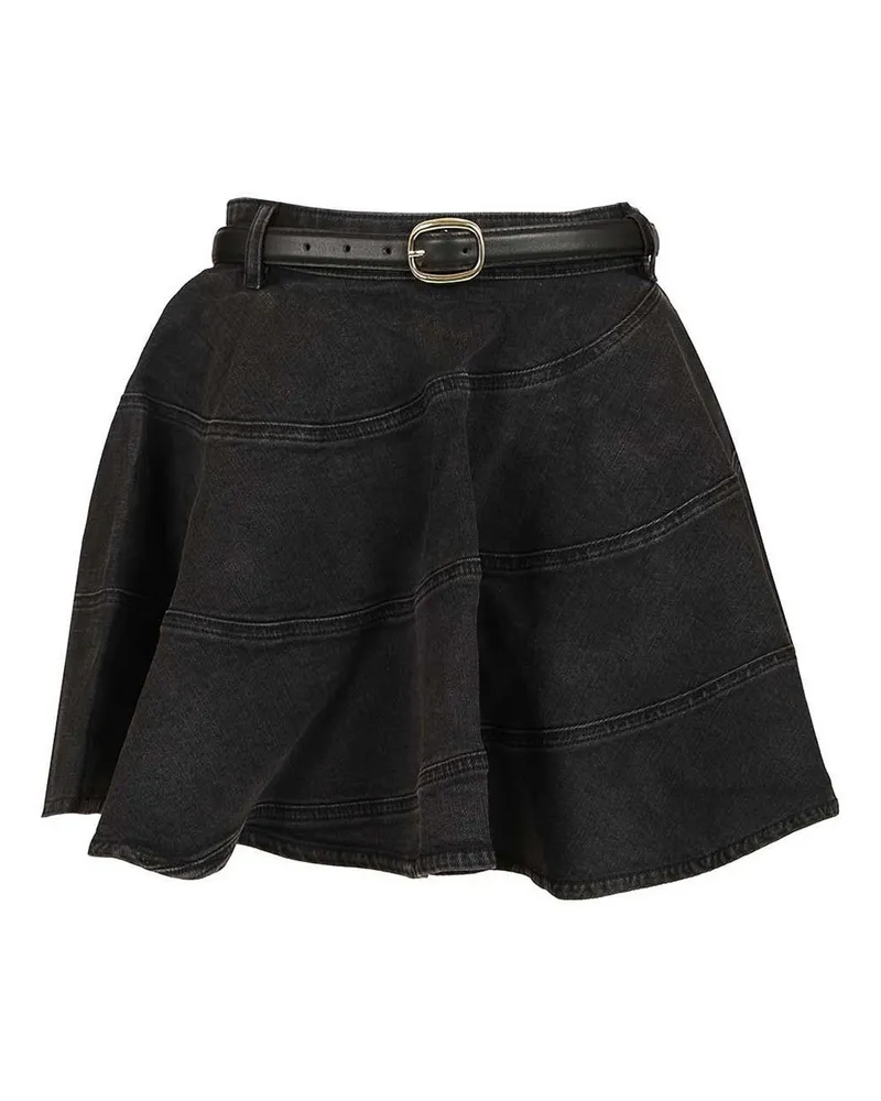 Self-Portrait Minirock - Schwarz Schwarz