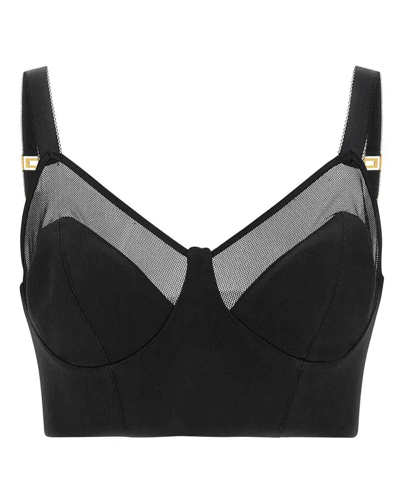 Elisabetta Franchi Top - Schwarz Schwarz