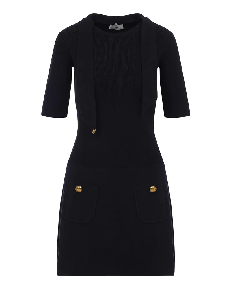 Elisabetta Franchi Kurzes Kleid - Blau Blau