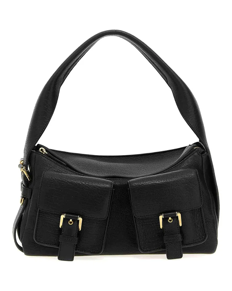 Mulberry Schultertasche - Schwarz Schwarz