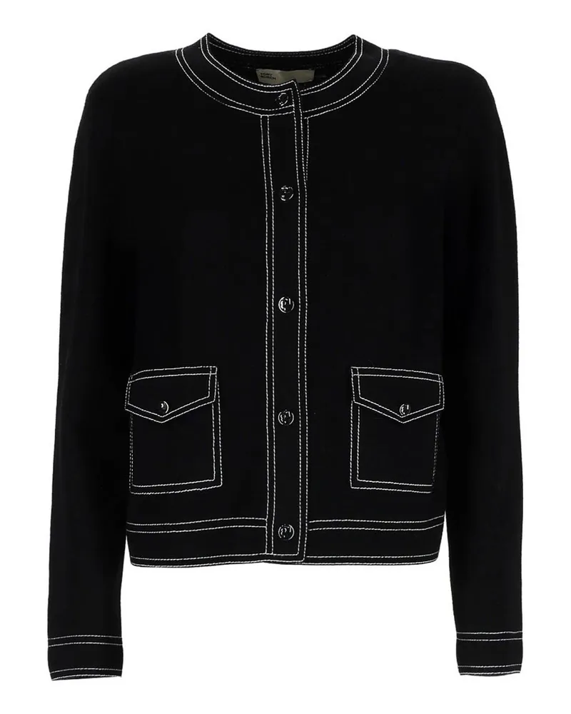 Tory Burch Cardigan - Schwarz Schwarz