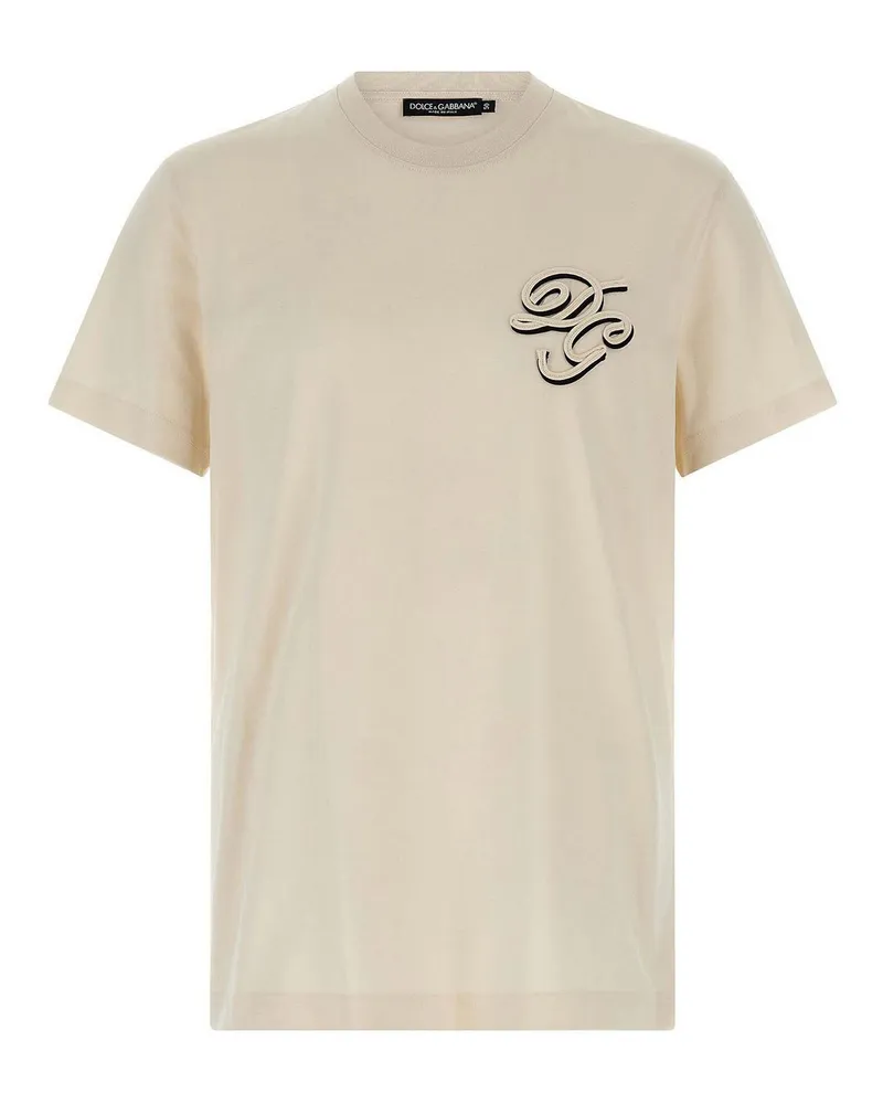 Dolce & Gabbana T-Shirt - Beige Beige