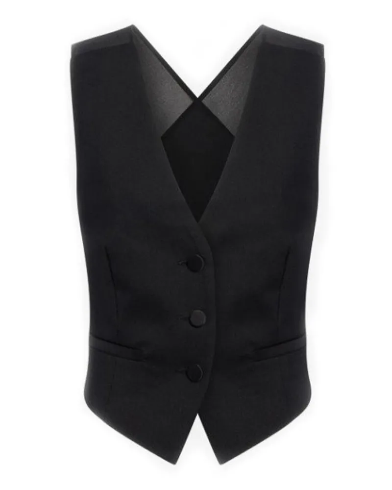Dondup Weste - Schwarz Schwarz