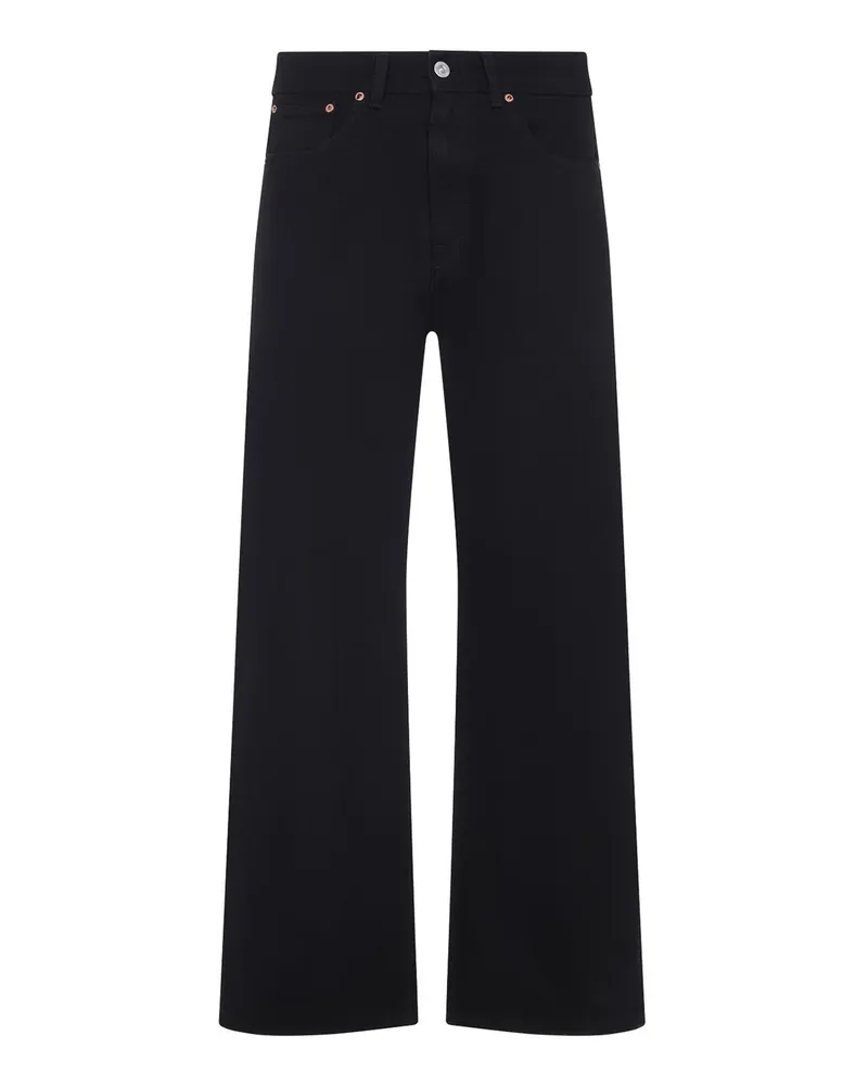 Our Legacy Straight Leg Jeans - Schwarz Schwarz