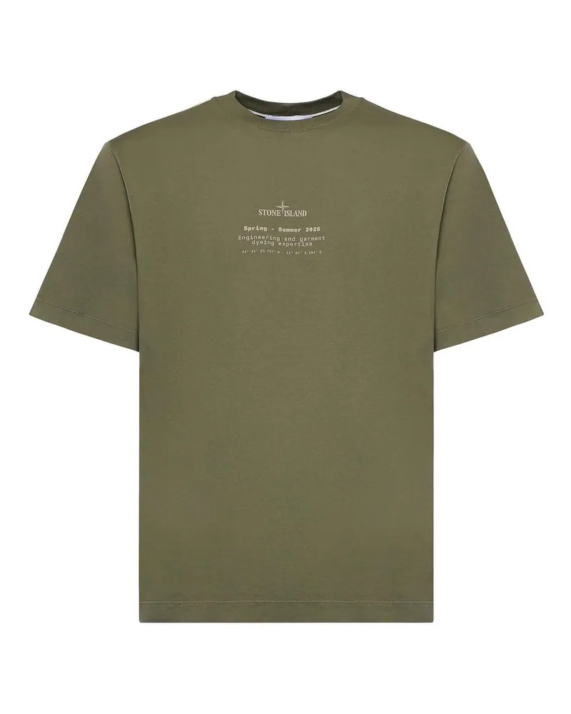 Stone Island T-Shirt - Grün Grün