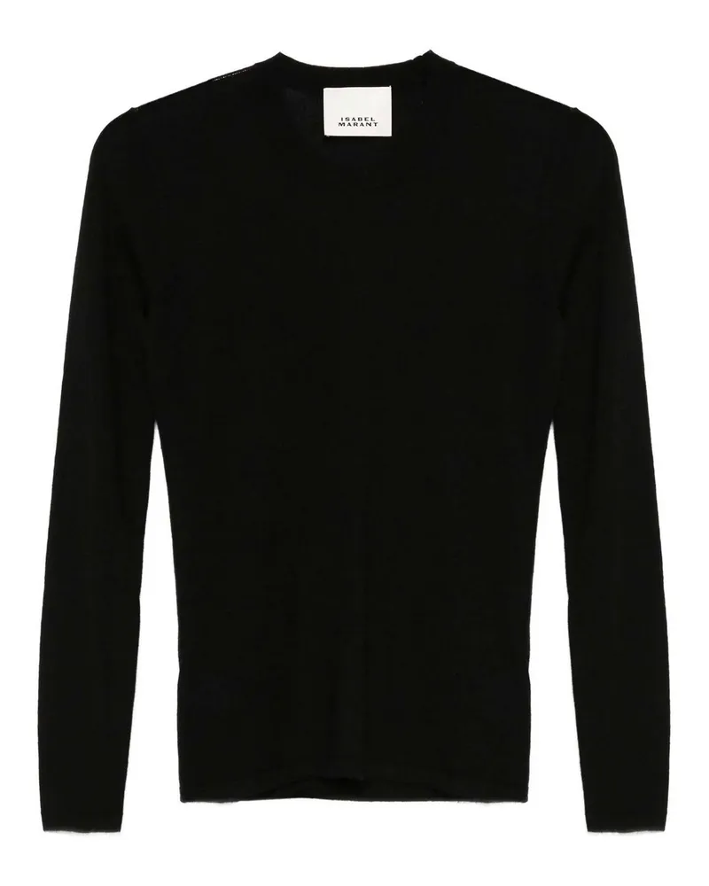 Isabel Marant Rundhalspullover - Schwarz Schwarz
