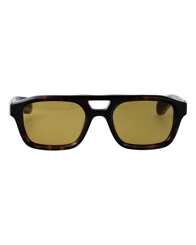 Alexander McQueen Sonnenbrille - Braun Braun