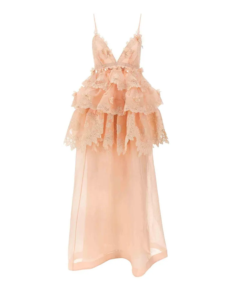 Zimmermann Maxikleid - Nude Nude