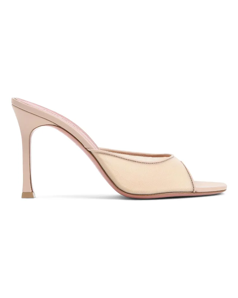 Amina Muaddi Mules - Beige Beige