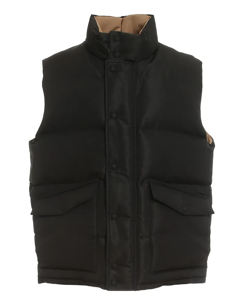 Alexander McQueen Daunenjacke - Schwarz Schwarz