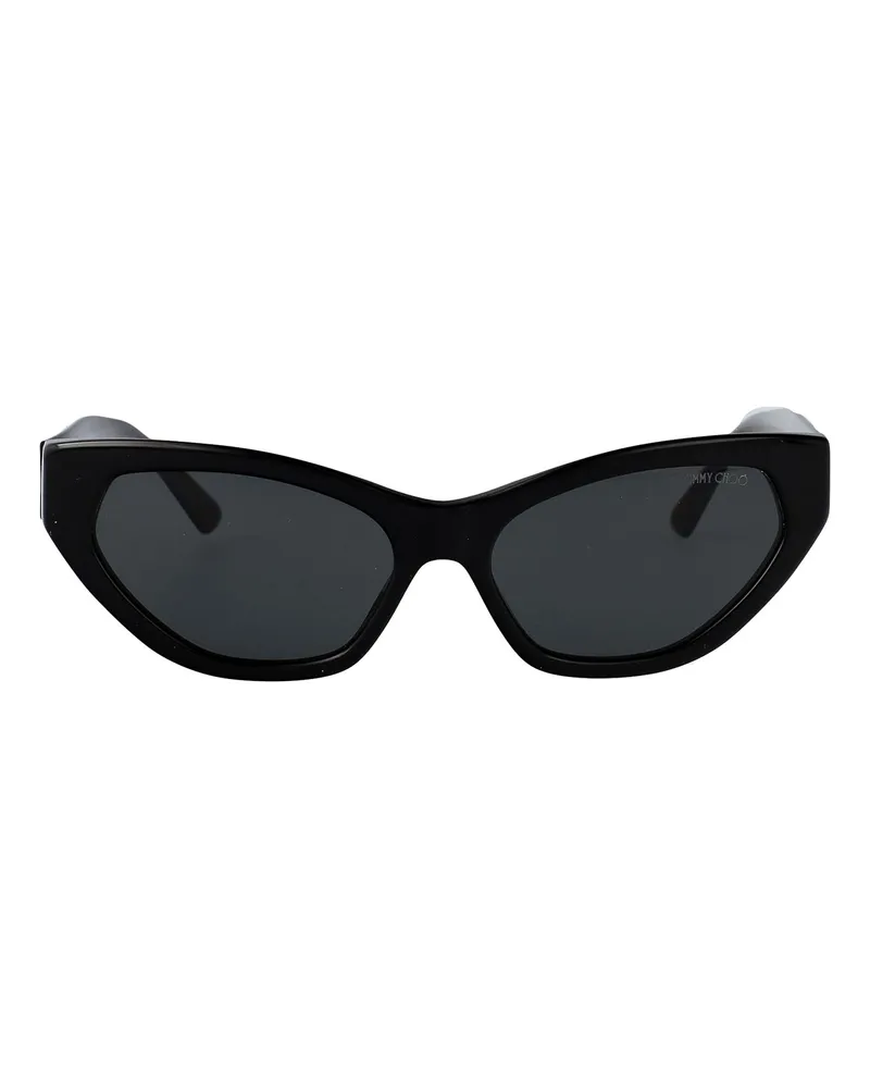 Jimmy Choo Sonnenbrille - Schwarz Schwarz