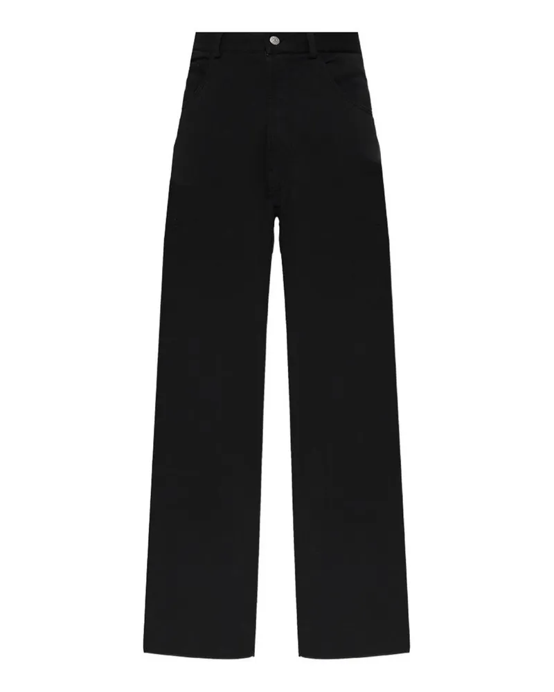Maison Margiela Casual Hose - Schwarz Schwarz