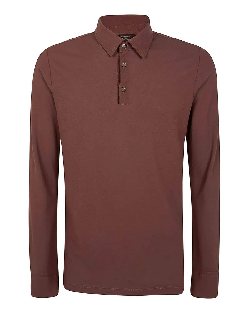 Zanone Poloshirt - Braun Braun
