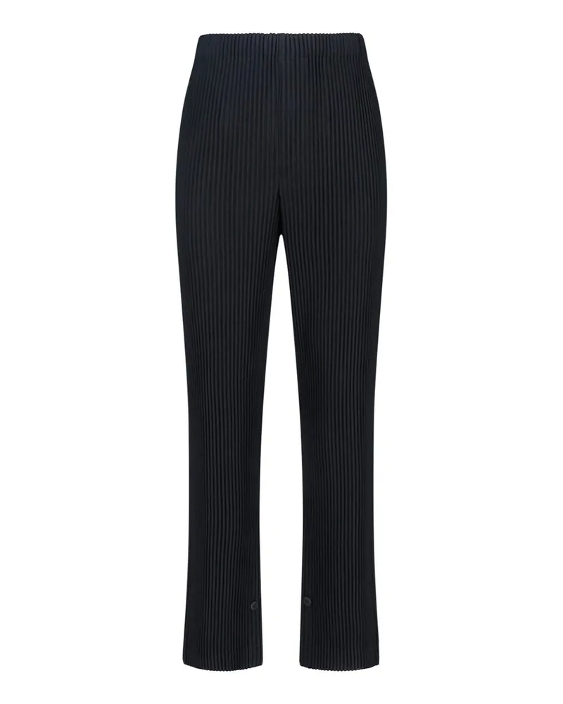 Issey Miyake Formale Hose - Schwarz Schwarz