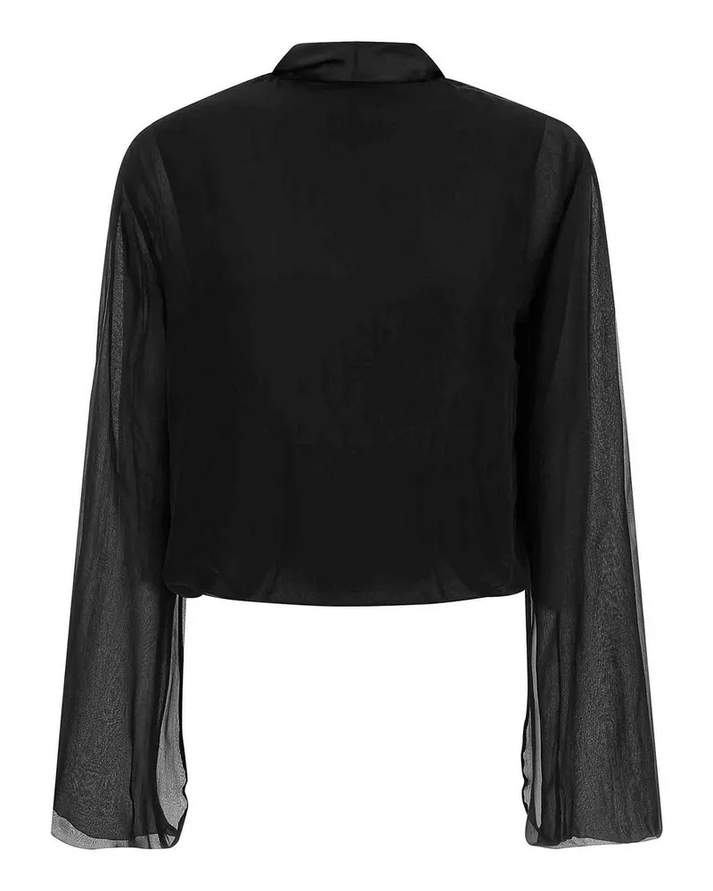 Alberta Ferretti Hemd - Schwarz Schwarz