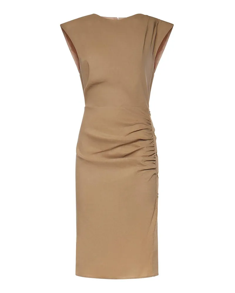 Pinko Knielanges Kleid - Beige Beige