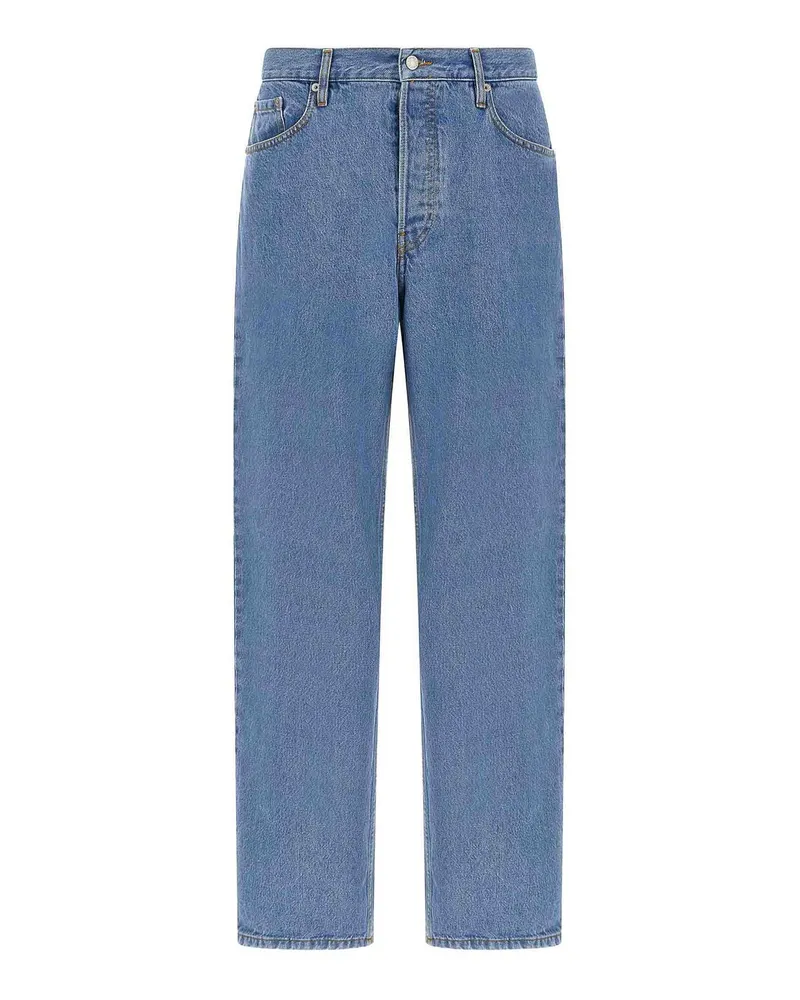 Dries van Noten Bootcut Jeans - Blau Blau