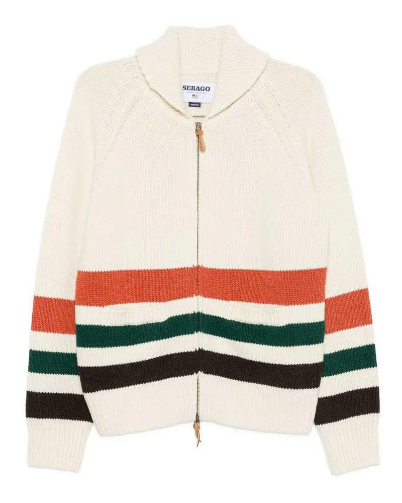 Sebago Sweatshirt - Weiß Weiß