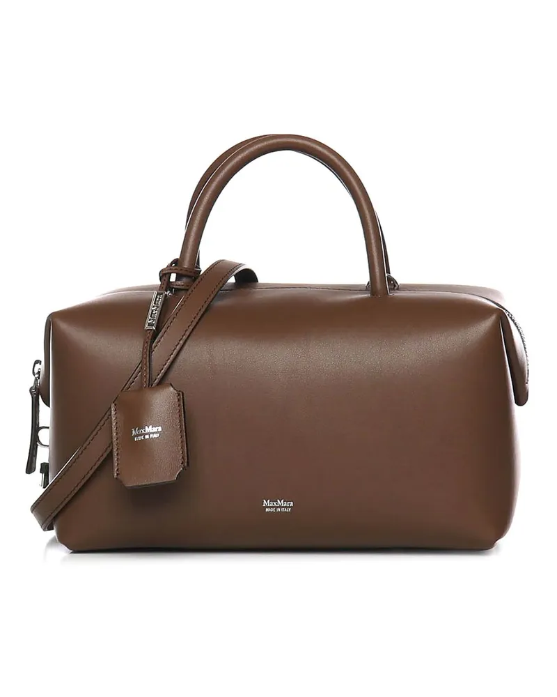 Max Mara Umhängetasche - Dunkelbraun Dunkelbraun