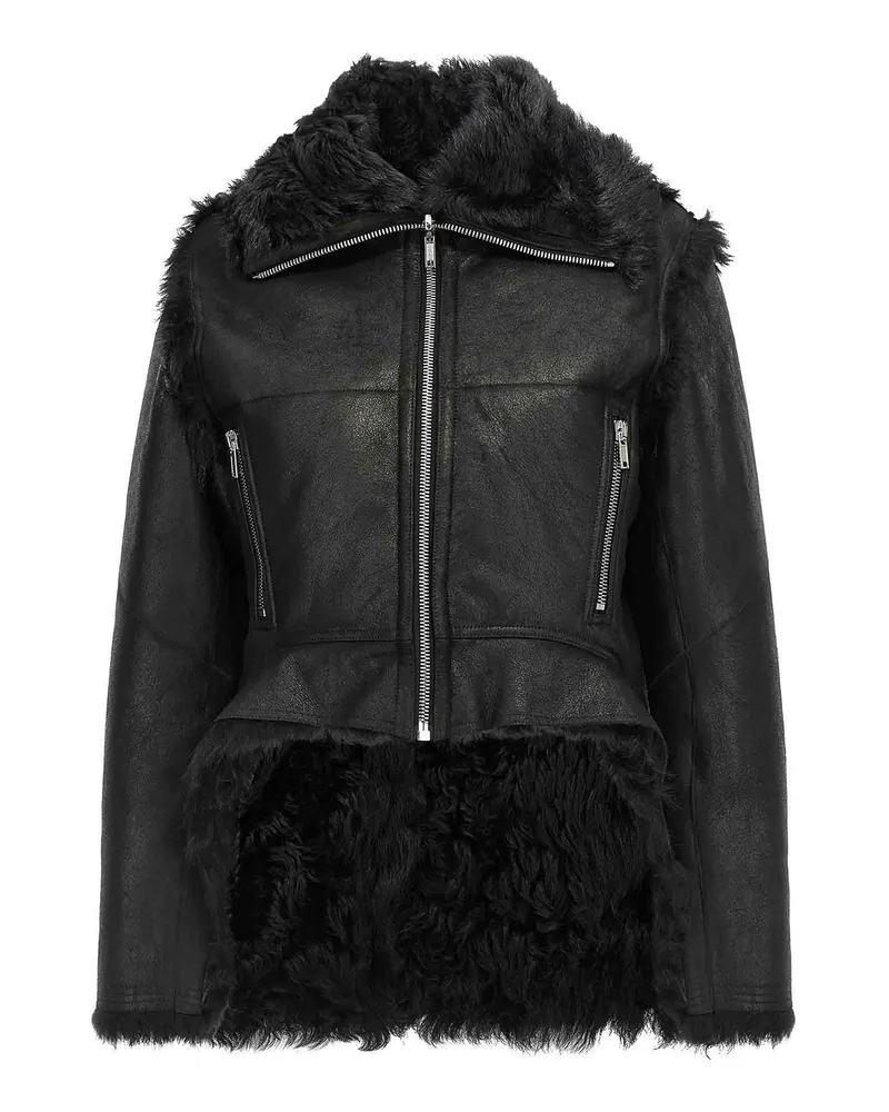 Rick Owens Casualjacke - Schwarz Schwarz