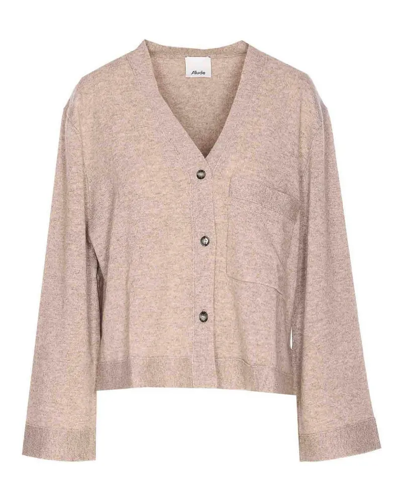 ALLUDE Cardigan - Beige Beige