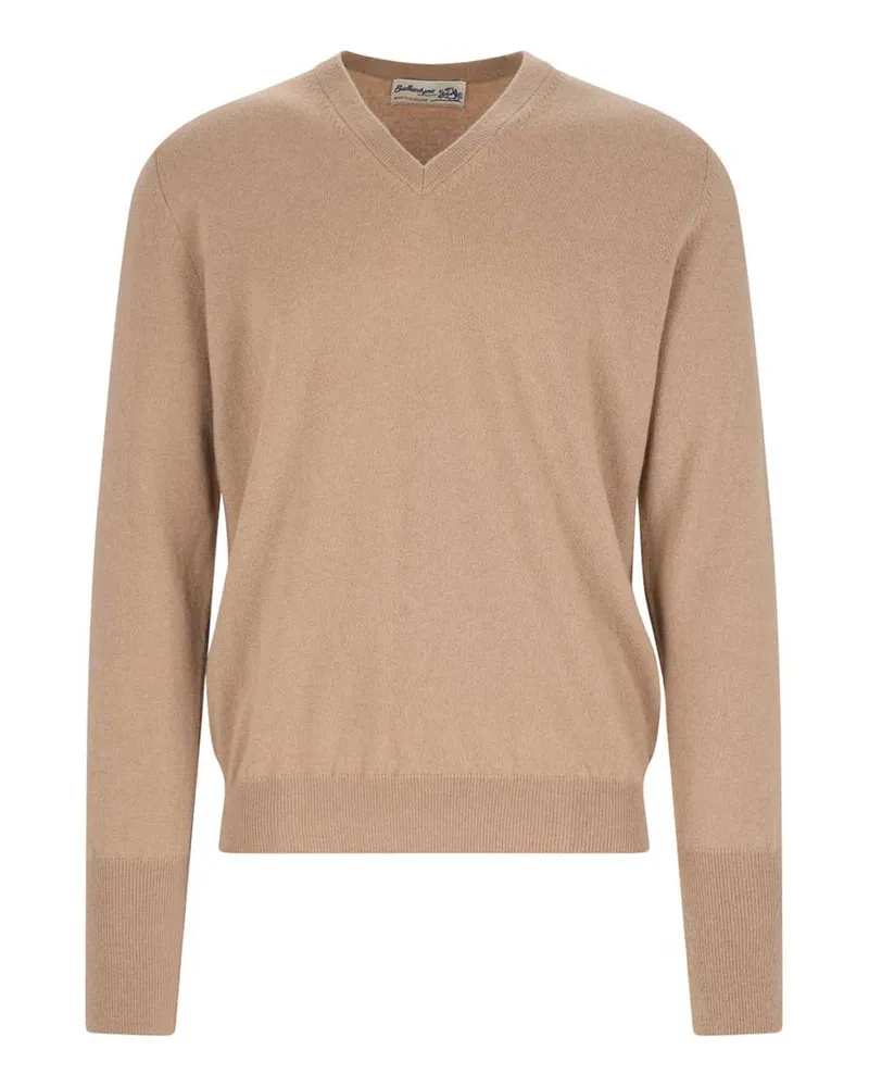 Ballantyne U-Boot-Pullover - Braun Braun