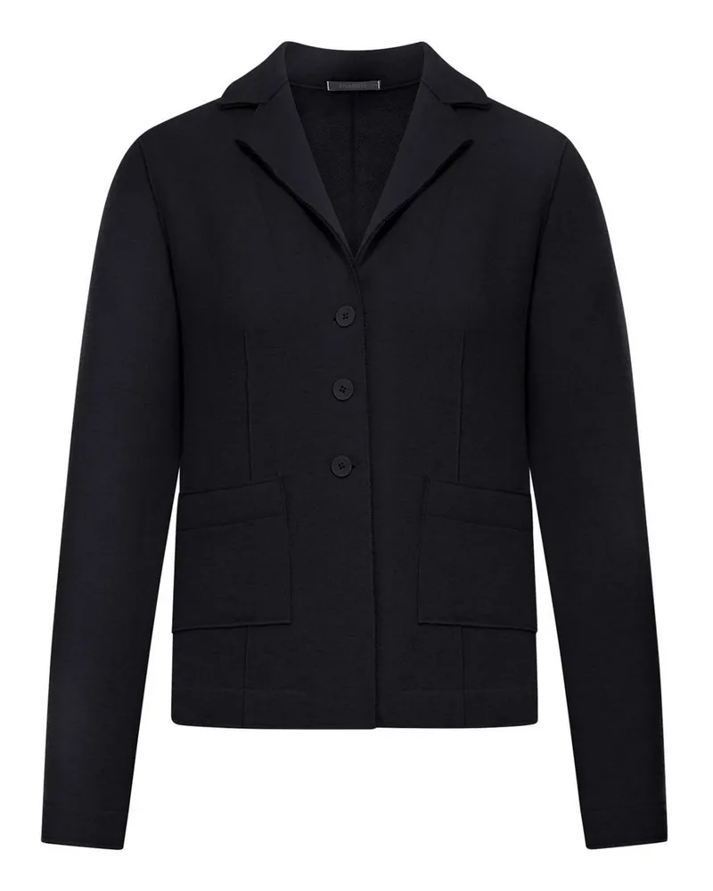 TRANSIT Casualjacke - Schwarz Schwarz