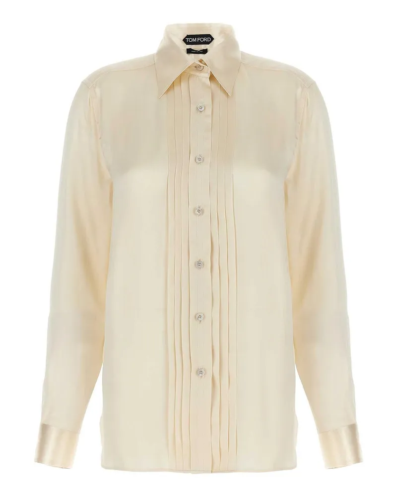 Tom Ford Hemd - Weiß Weiß