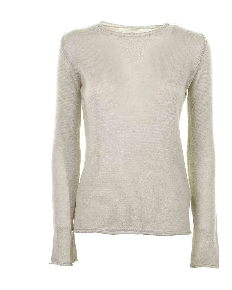 Eleventy U-Boot-Pullover - Grün Grün