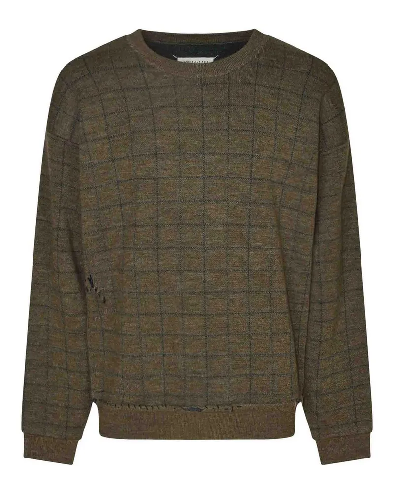 Maison Margiela Rundhalspullover - Grün Grün