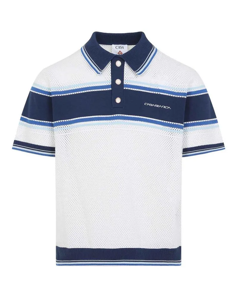 Casablanca Paris Poloshirt - Blau Blau