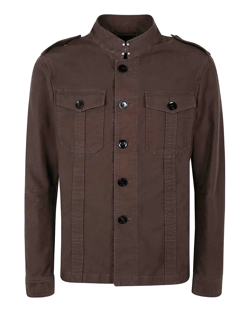 Tom Ford Hemd - Braun Braun