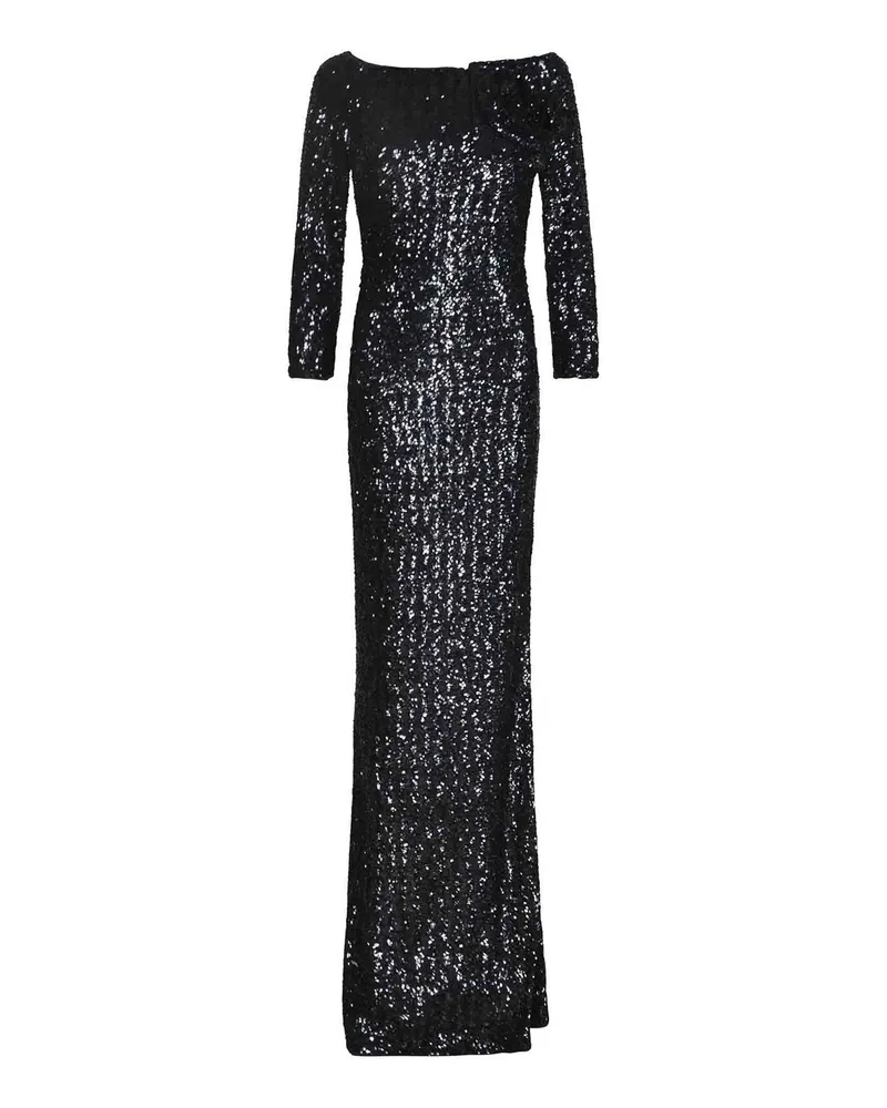 Chiara Boni Knielanges Kleid - Schwarz Schwarz