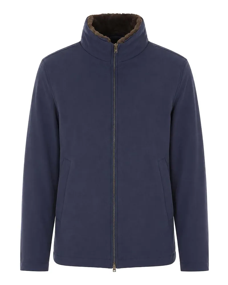 Herno Rollkragenpullover - Blau Blau