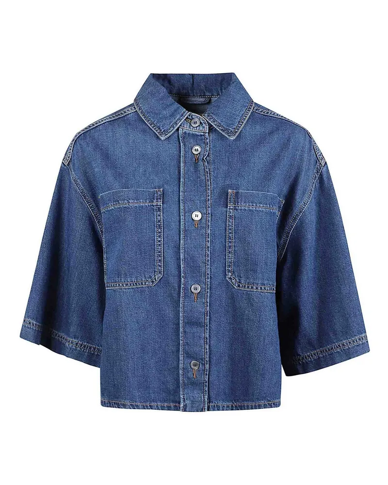 Max Mara Hemd - Blau Blau