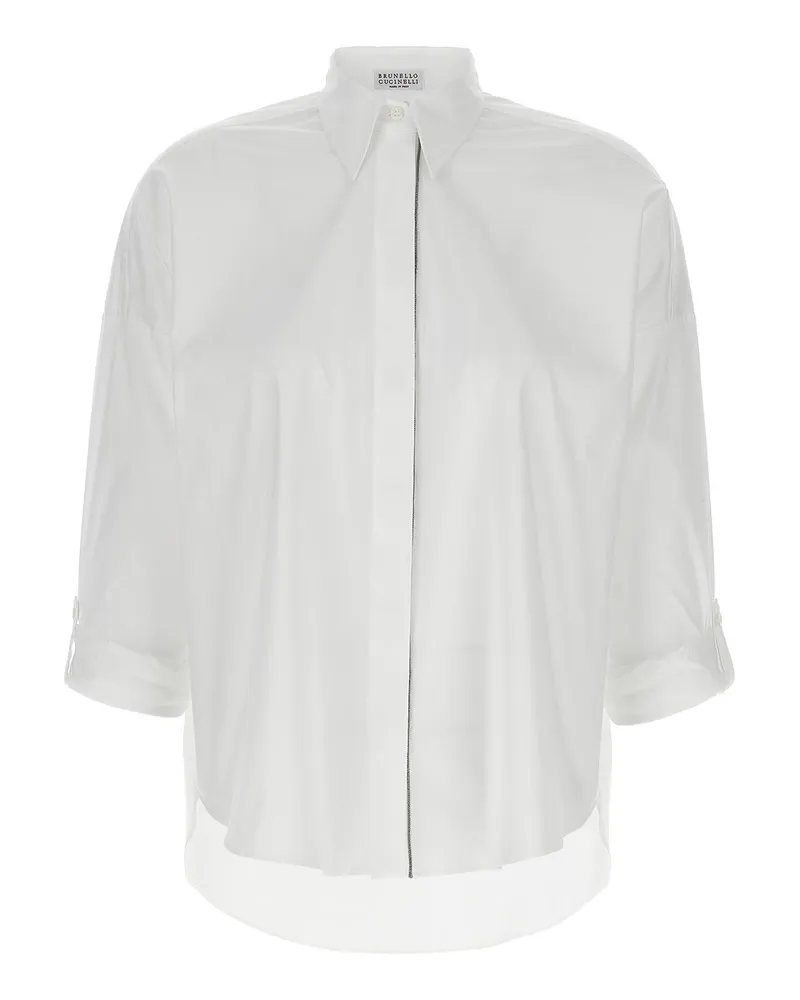 Brunello Cucinelli Hemd - Weiß Weiß