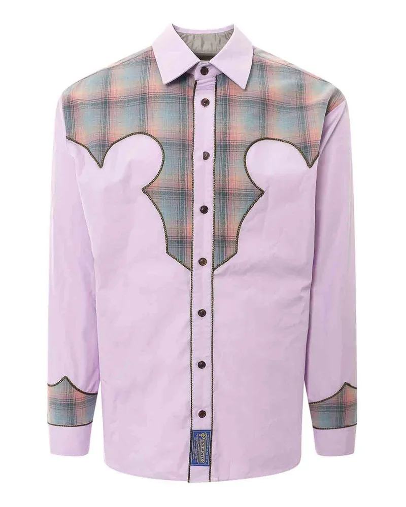 Maison Margiela Hemd - Lila Lila