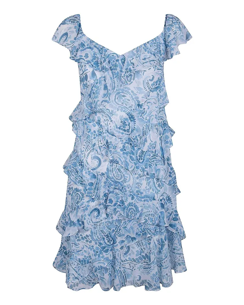 Ralph Lauren Kurzes Kleid - Weiß Weiß