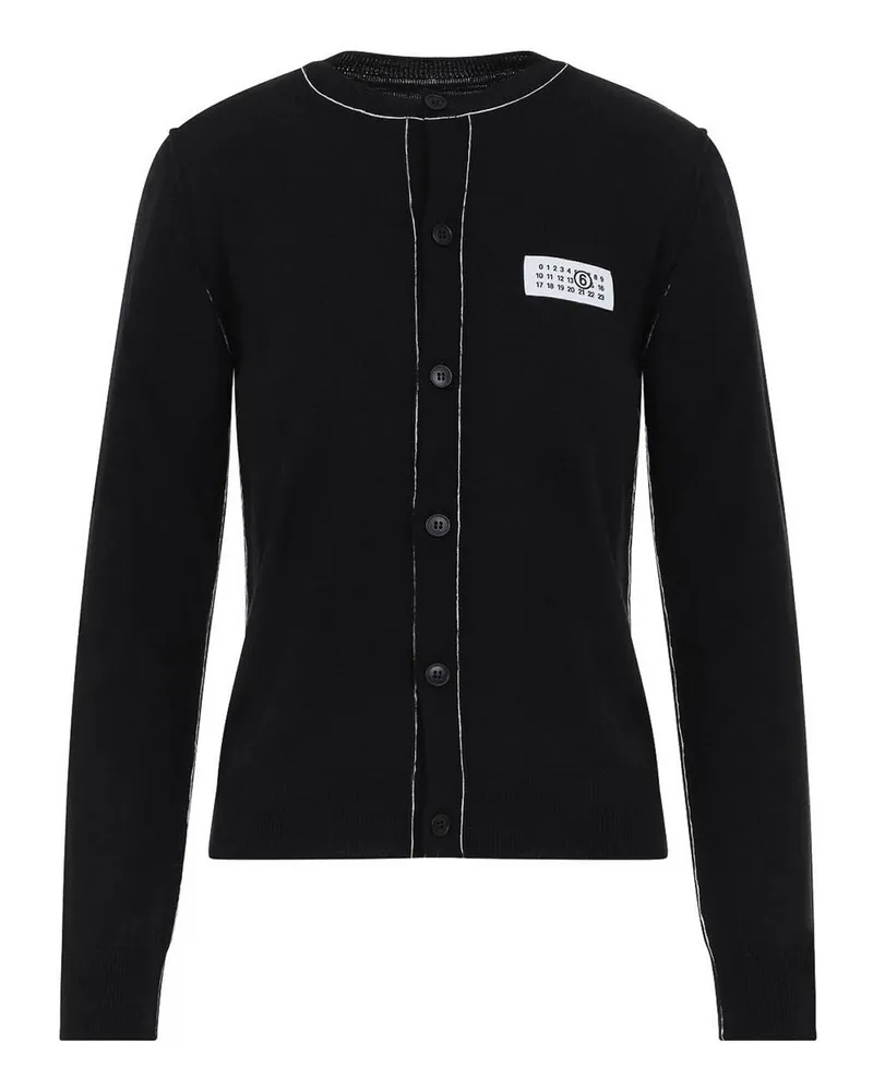 Maison Margiela Cardigan - Schwarz Schwarz