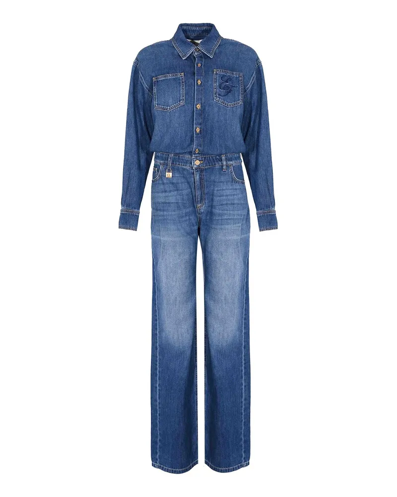 Elisabetta Franchi Jumpsuit - Blau Blau