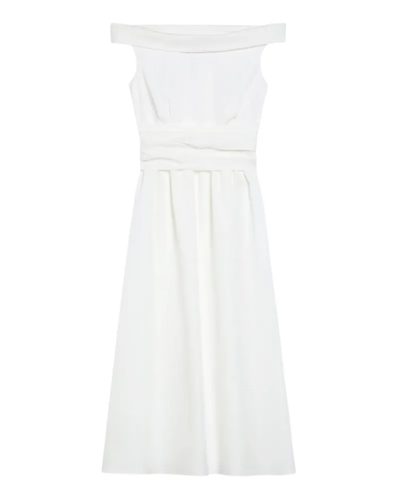 Max Mara Maxikleid - Weiß Weiß