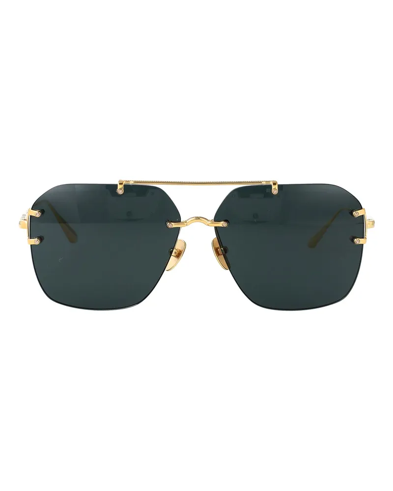 Linda Farrow Sonnenbrille - Gold Gold