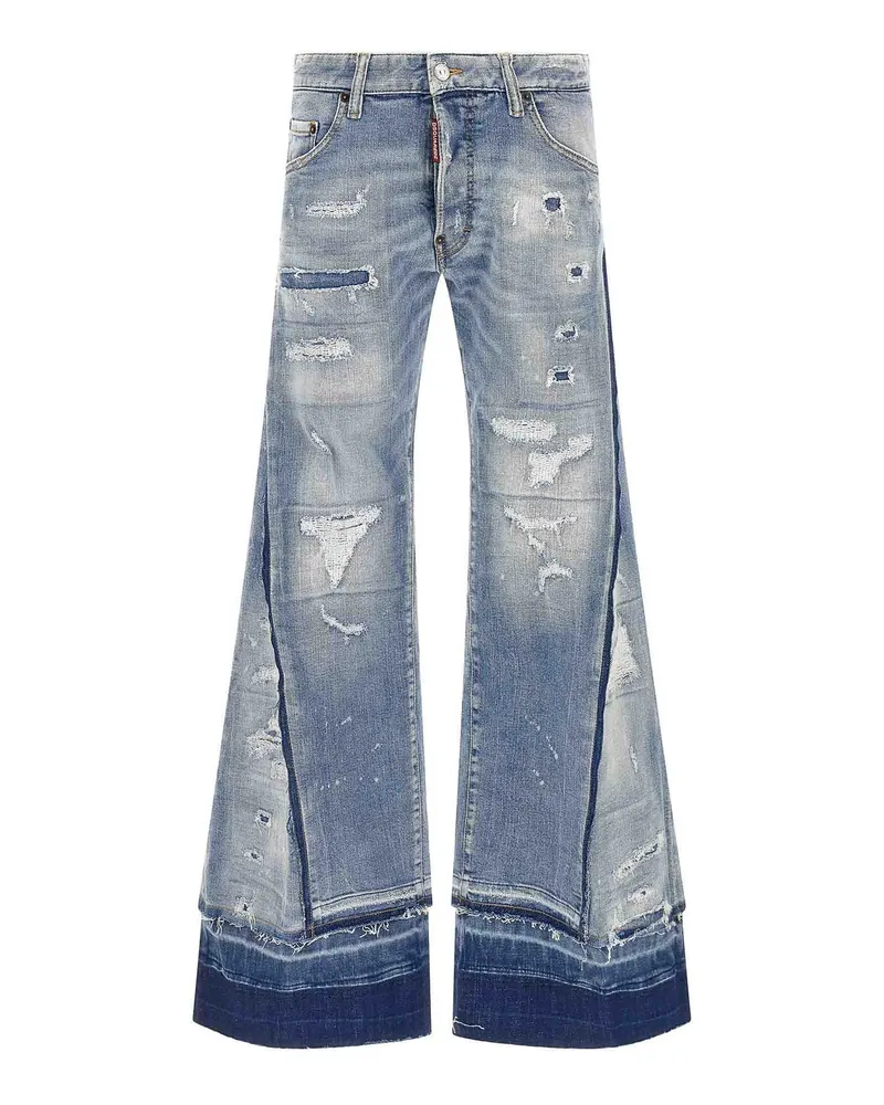 Dsquared2 Schlagjeans - Blau Blau