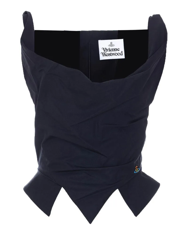 Vivienne Westwood Top - Schwarz Schwarz