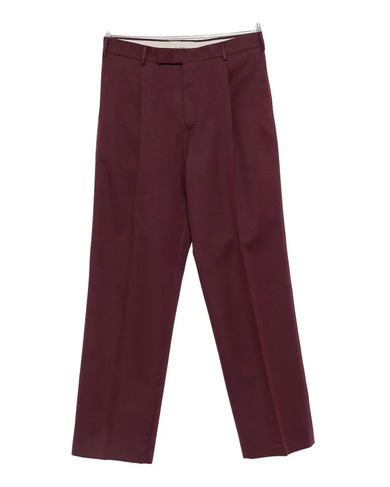 PT TORINO Formale Hose - Bordeaux Dunkelrot