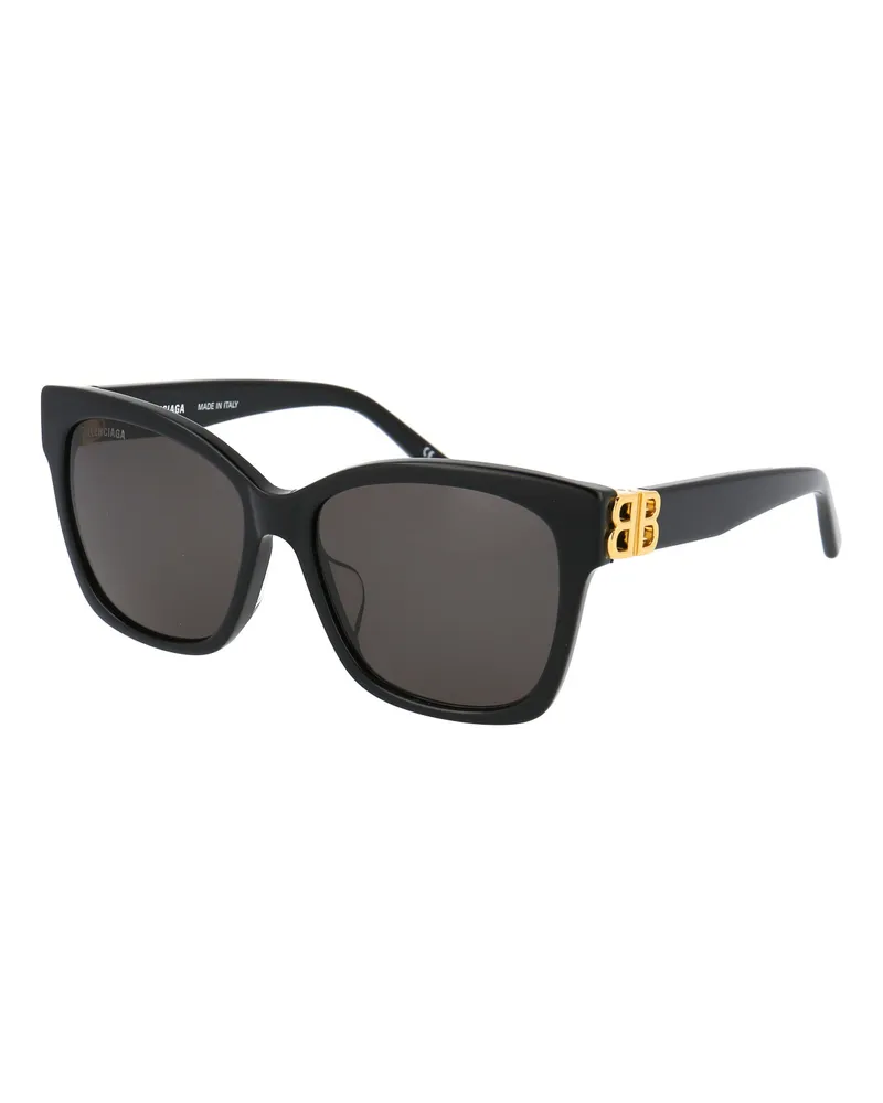 Balenciaga Sonnenbrille - Schwarz Schwarz