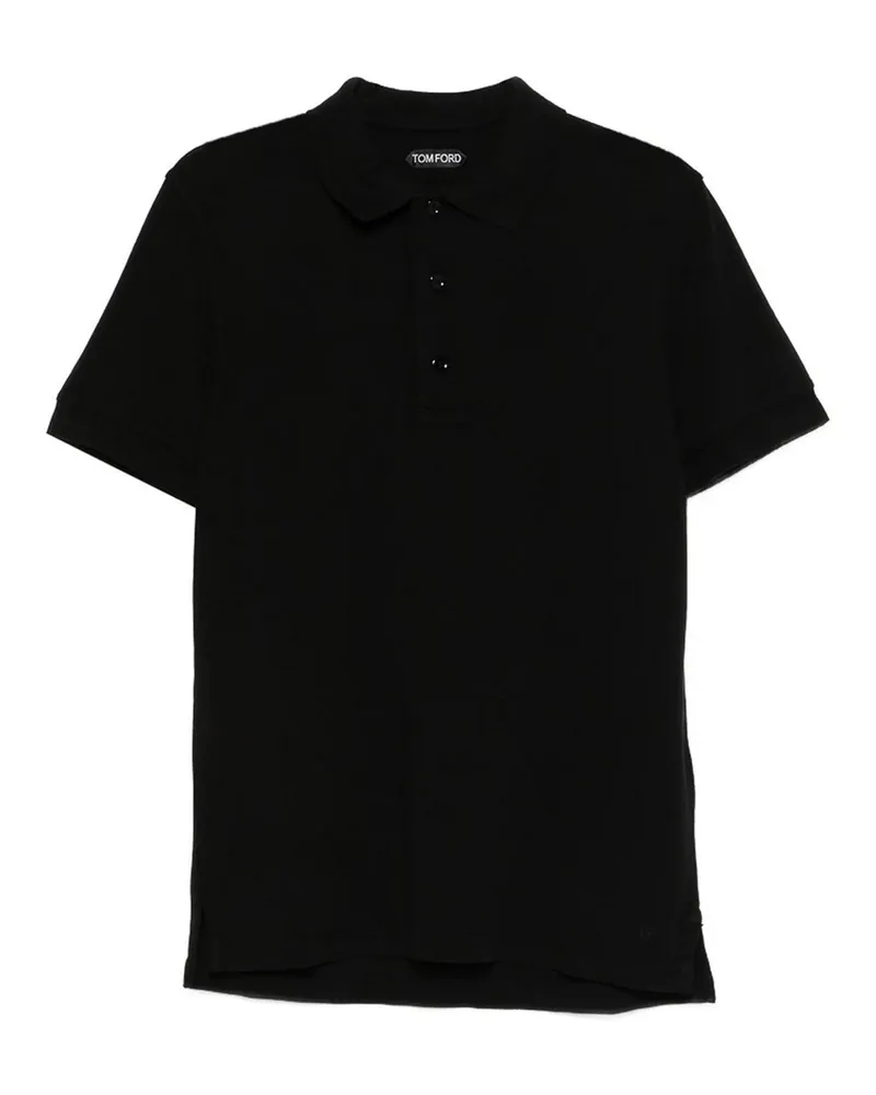 Tom Ford Poloshirt - Schwarz Schwarz